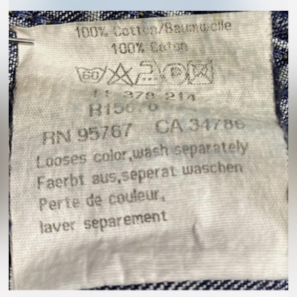 Vintage Classic Mavi “The Kathy Trucker” Blue Denim Jacket, Women’s Size Small - Picture 10 of 10